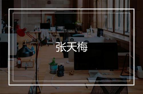 张天梅