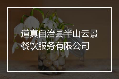 道真自治县半山云景餐饮服务有限公司