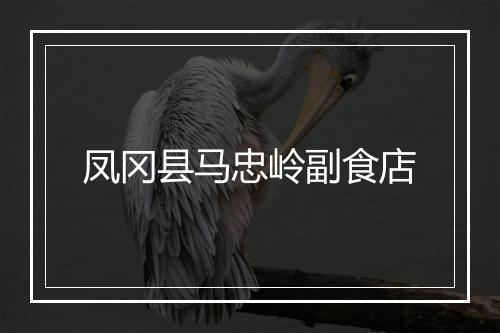 凤冈县马忠岭副食店