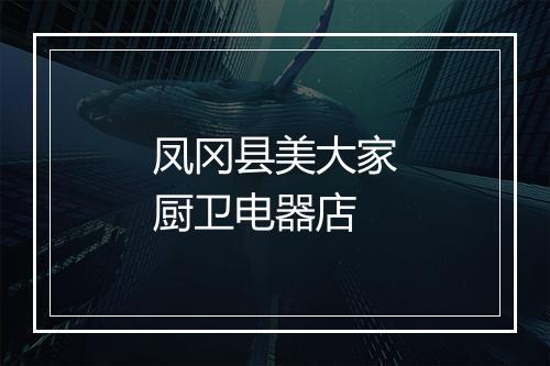 凤冈县美大家厨卫电器店