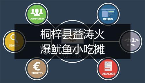 桐梓县益涛火爆鱿鱼小吃摊