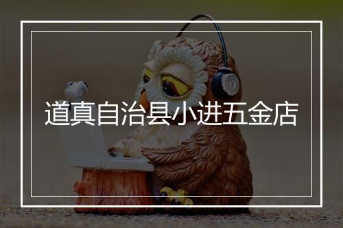 道真自治县小进五金店