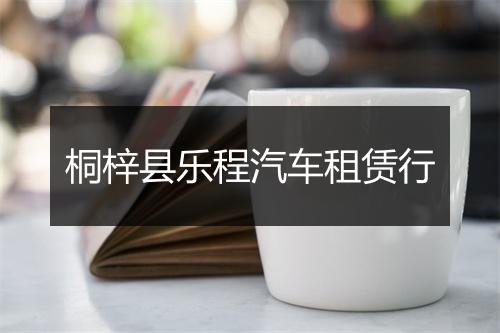 桐梓县乐程汽车租赁行