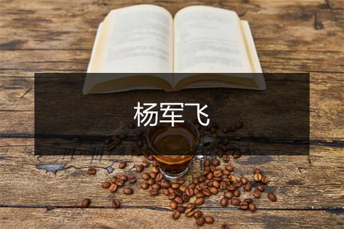 杨军飞