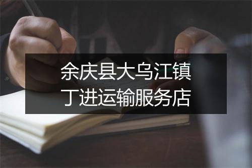 余庆县大乌江镇丁进运输服务店