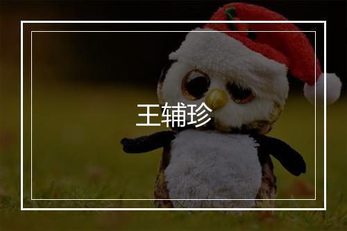 王辅珍
