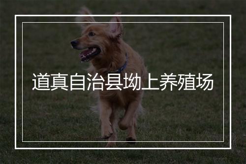 道真自治县坳上养殖场