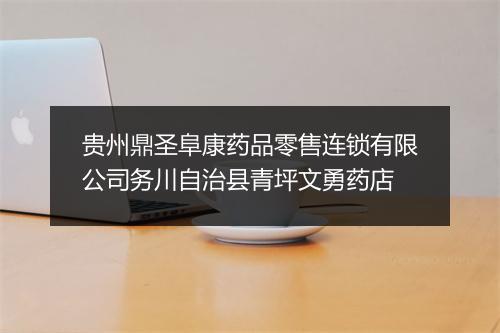 贵州鼎圣阜康药品零售连锁有限公司务川自治县青坪文勇药店