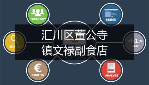 汇川区董公寺镇文禄副食店