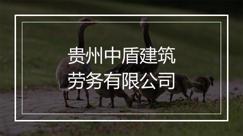 贵州中盾建筑劳务有限公司