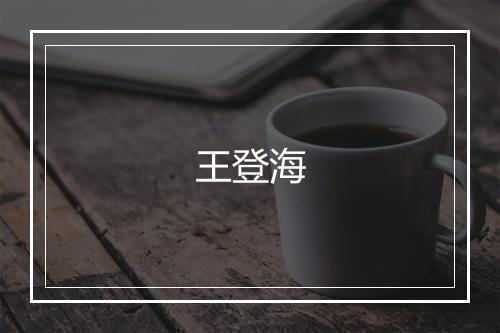 王登海