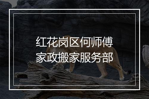 红花岗区何师傅家政搬家服务部