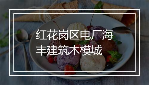 红花岗区电厂海丰建筑木模城