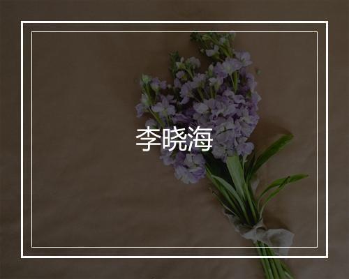 李晓海