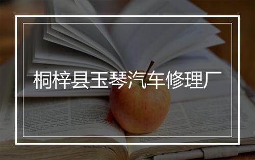 桐梓县玉琴汽车修理厂