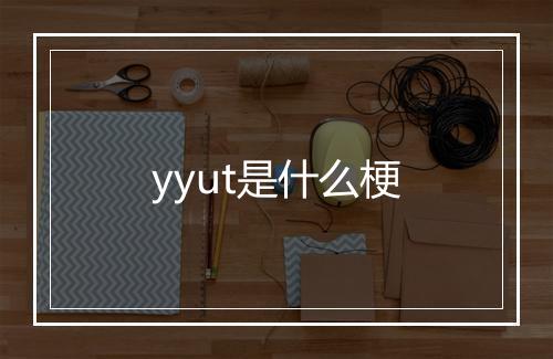 yyut是什么梗