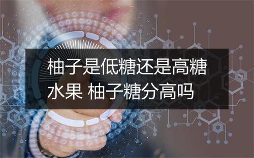 柚子是低糖还是高糖水果 柚子糖分高吗