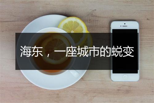 海东，一座城市的蜕变