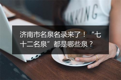 济南市名泉名录来了！“七十二名泉”都是哪些泉？