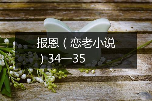 报恩（恋老小说）34一35