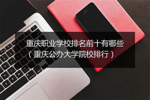 重庆职业学校排名前十有哪些（重庆公办大学院校排行）