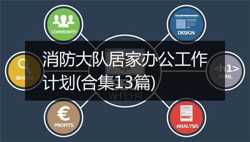 消防大队居家办公工作计划(合集13篇)