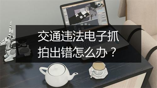 交通违法电子抓拍出错怎么办？