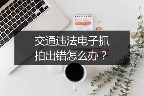 交通违法电子抓拍出错怎么办？