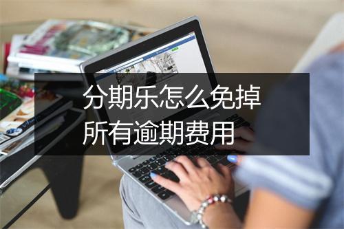 分期乐怎么免掉所有逾期费用