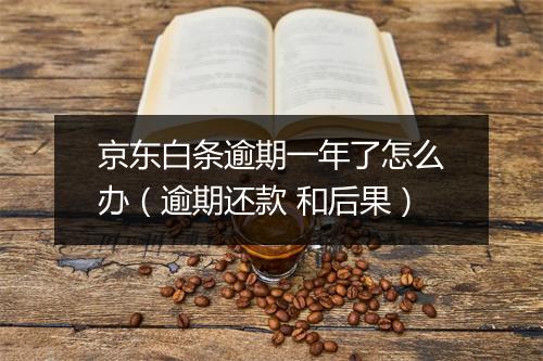 京东白条逾期一年了怎么办（逾期还款 和后果）