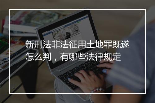 新刑法非法征用土地罪既遂怎么判，有哪些法律规定