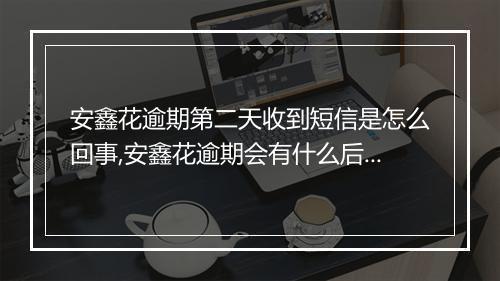 安鑫花逾期第二天收到短信是怎么回事,安鑫花逾期会有什么后果
