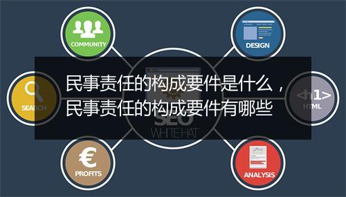 民事责任的构成要件是什么，民事责任的构成要件有哪些