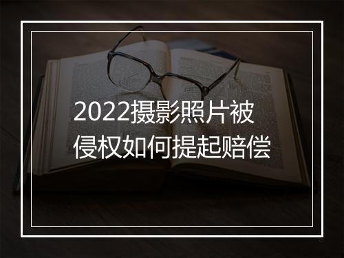 2022摄影照片被侵权如何提起赔偿