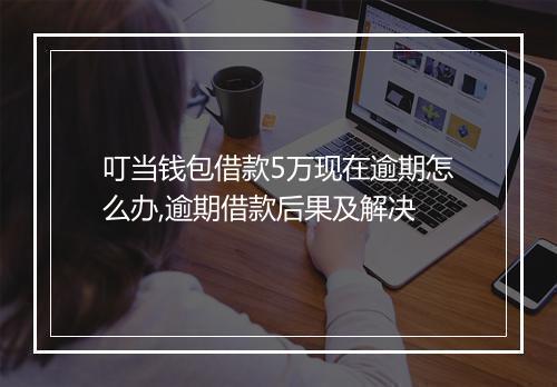 叮当钱包借款5万现在逾期怎么办,逾期借款后果及解决