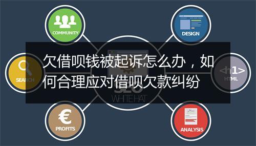 欠借呗钱被起诉怎么办，如何合理应对借呗欠款纠纷