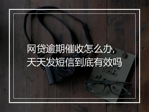 网贷逾期催收怎么办,天天发短信到底有效吗