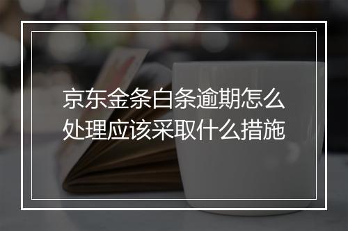 京东金条白条逾期怎么处理应该采取什么措施