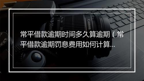 常平借款逾期时间多久算逾期（常平借款逾期罚息费用如何计算）