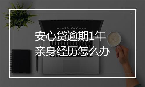 安心贷逾期1年亲身经历怎么办