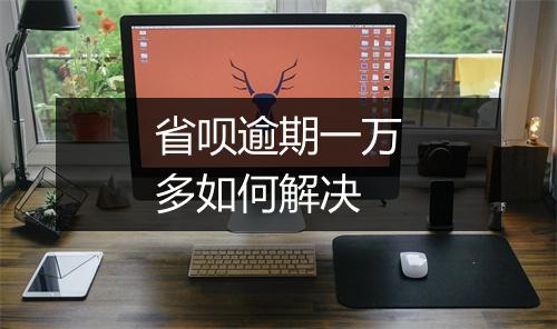省呗逾期一万多如何解决