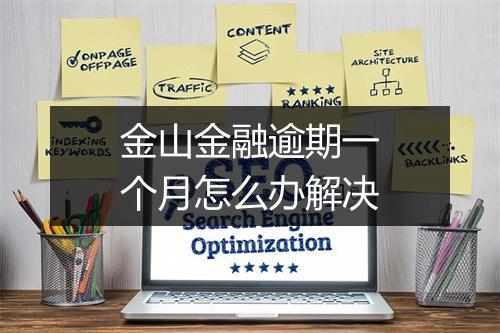 金山金融逾期一个月怎么办解决