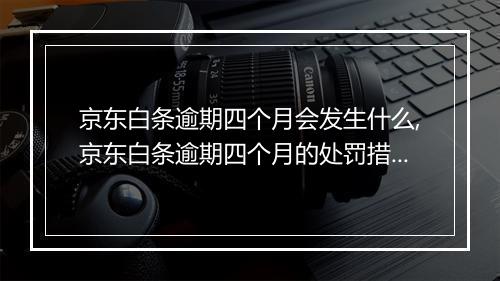 京东白条逾期四个月会发生什么,京东白条逾期四个月的处罚措施