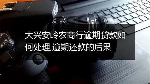 大兴安岭农商行逾期贷款如何处理,逾期还款的后果