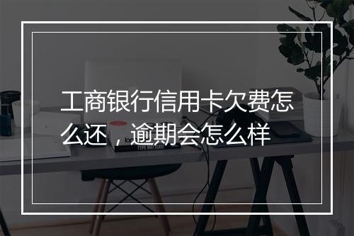 工商银行信用卡欠费怎么还，逾期会怎么样