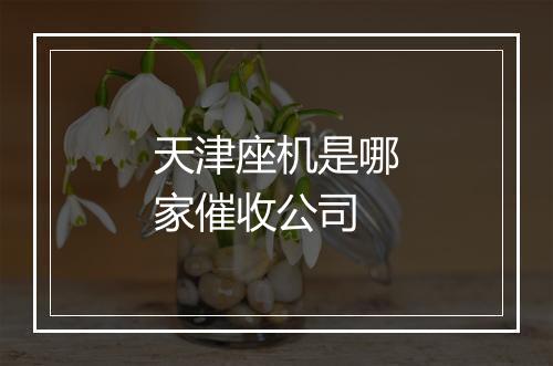 天津座机是哪家催收公司