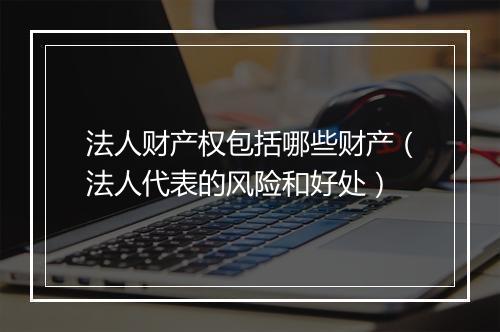 法人财产权包括哪些财产（法人代表的风险和好处）