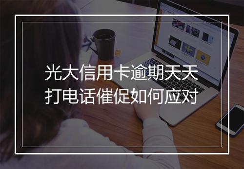 光大信用卡逾期天天打电话催促如何应对