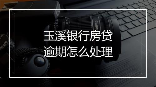 玉溪银行房贷逾期怎么处理