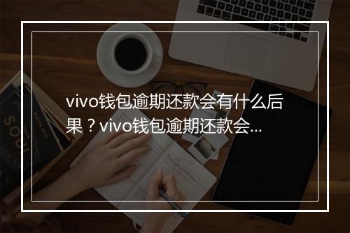 vivo钱包逾期还款会有什么后果？vivo钱包逾期还款会被追究法律责任吗？